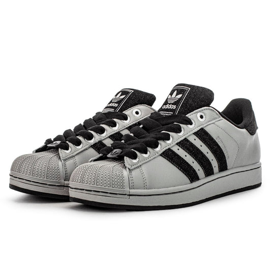 Adidas Superstar II JP8760 - grau-schwarz