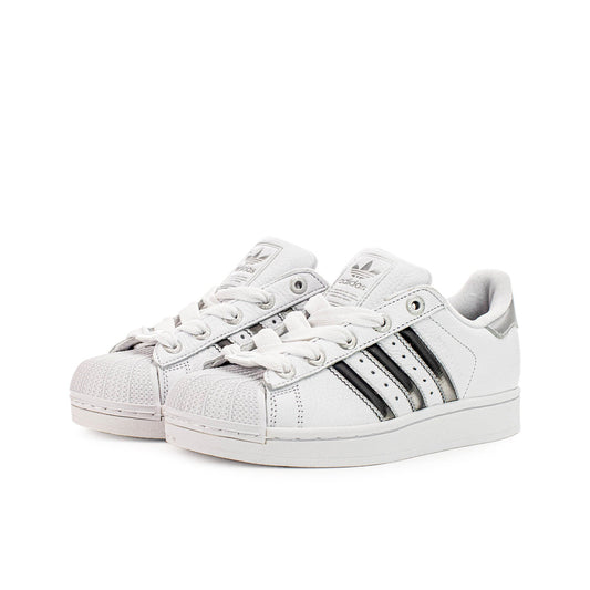Adidas Superstar II Woman JR4233 - weiss-silber
