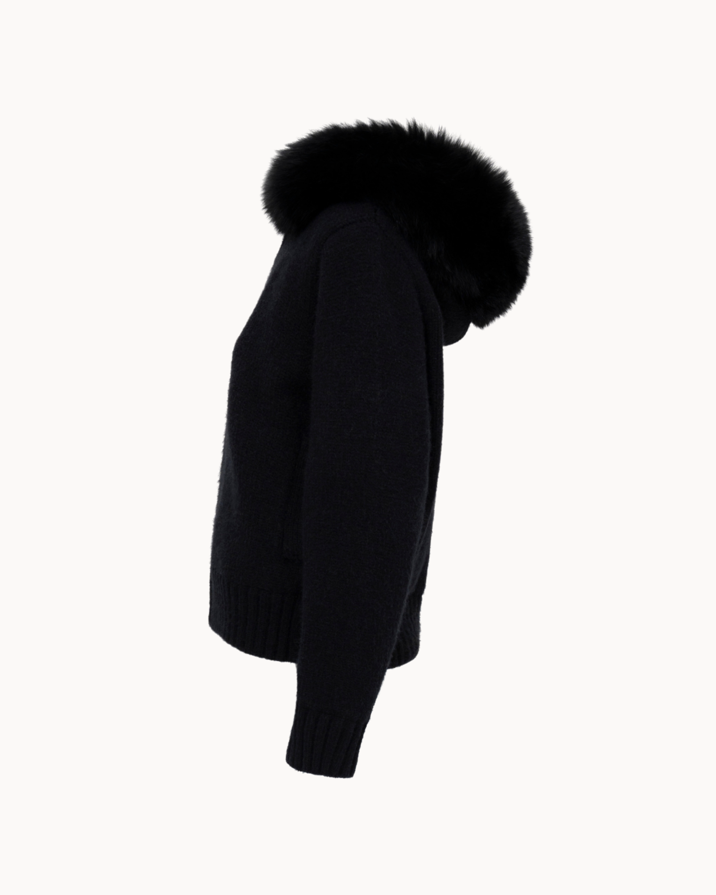 Jacke mit Kapuze und Reißverschluss