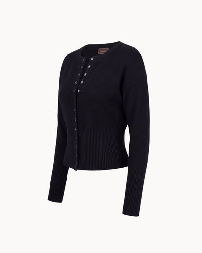 Alba Strickcardigan mit Knopfleiste