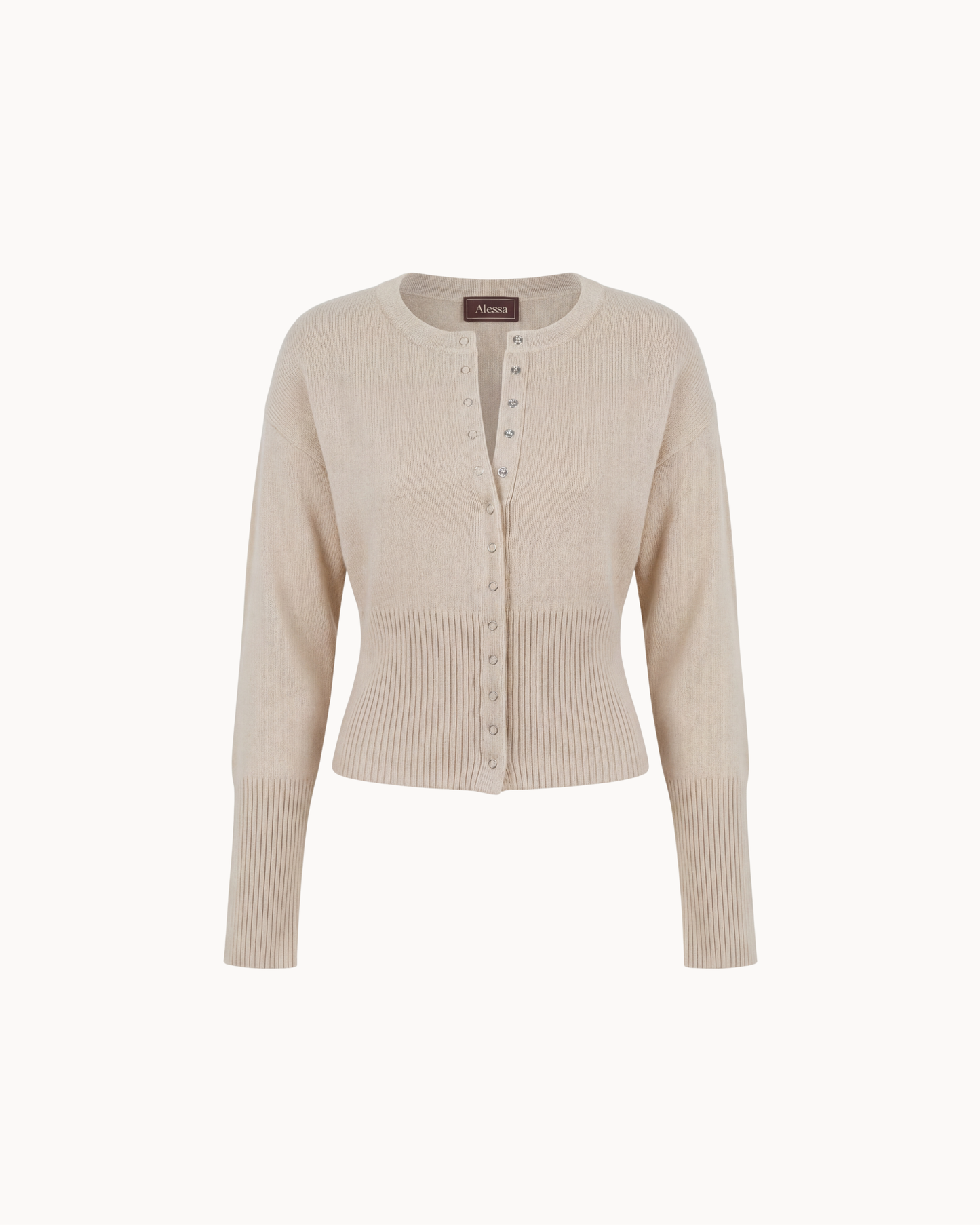 Alba Strickcardigan mit Knopfleiste